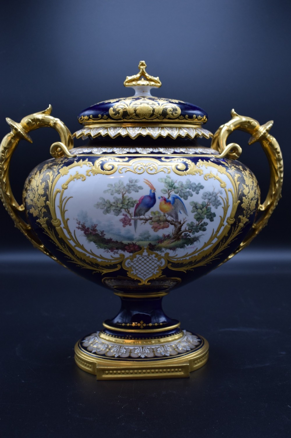 royal crown derby centrepiece signed darlington