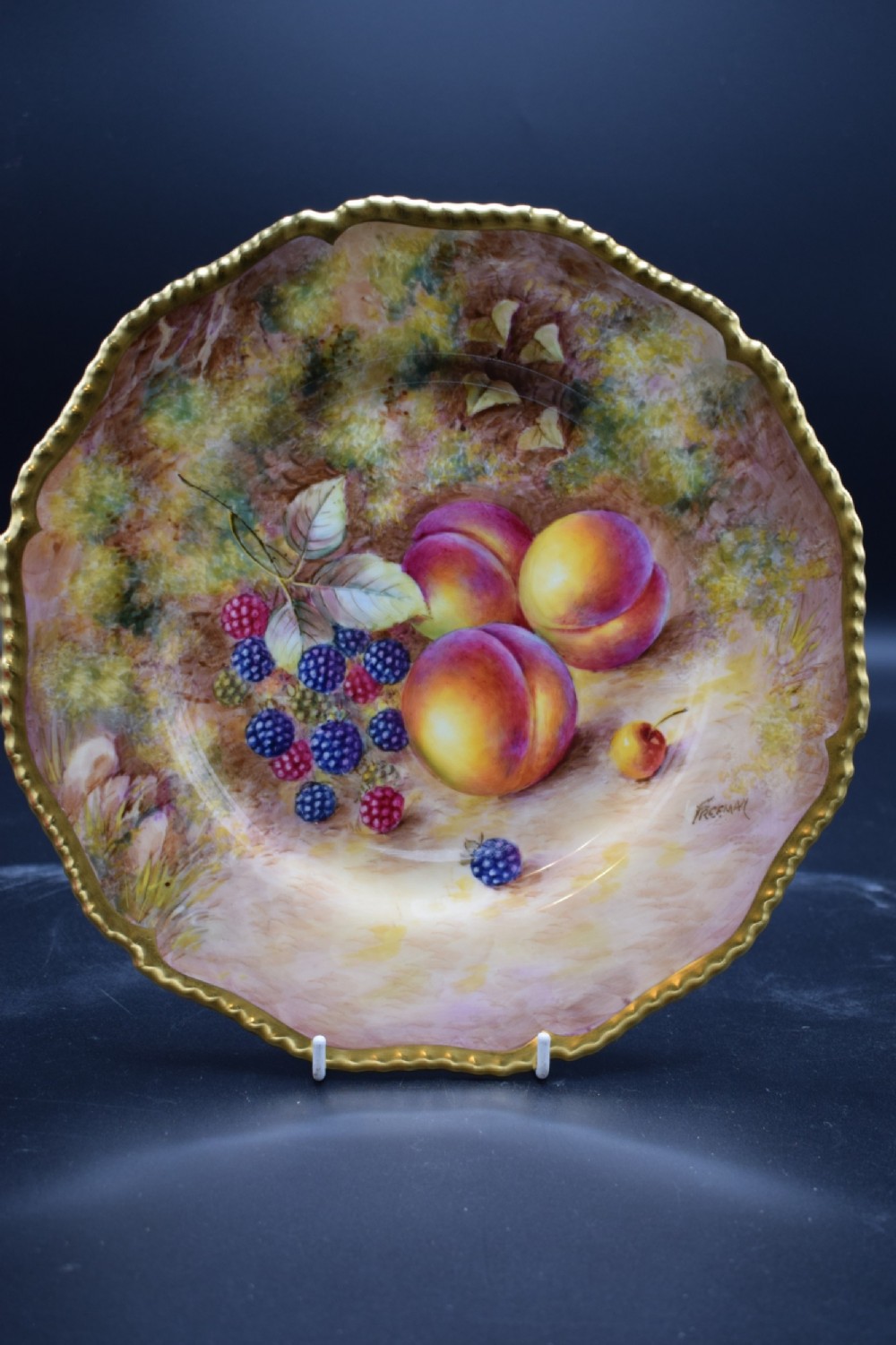 royal worcester rope edge dinner plate freeman