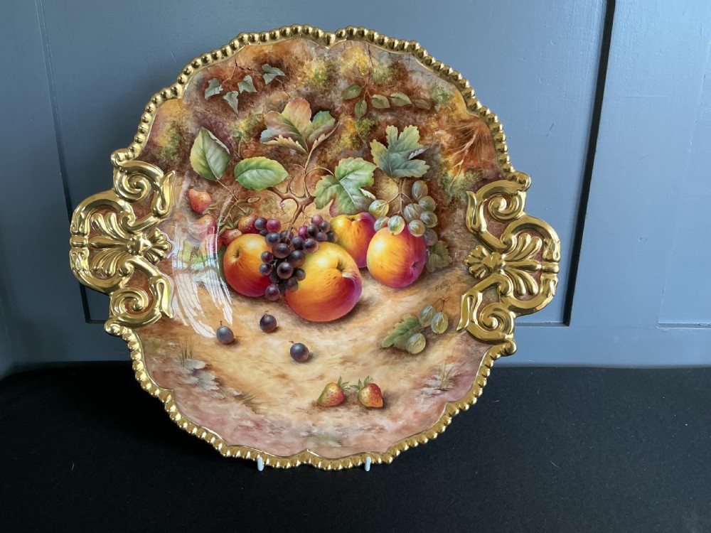 royal worcester gadroon dish by paul english